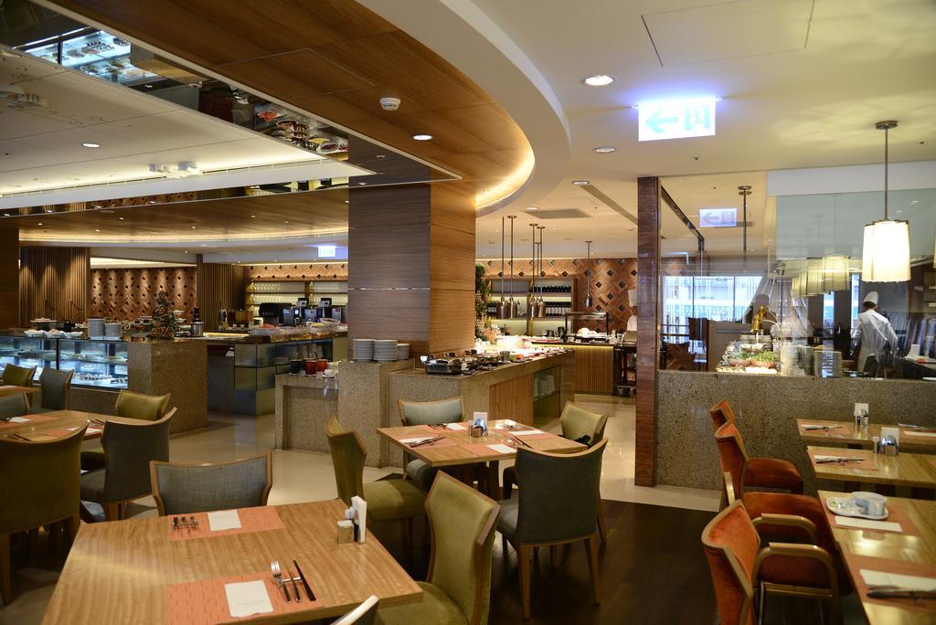 The Okura Prestige Taipei Hotel Bagian luar foto The lobby lounge