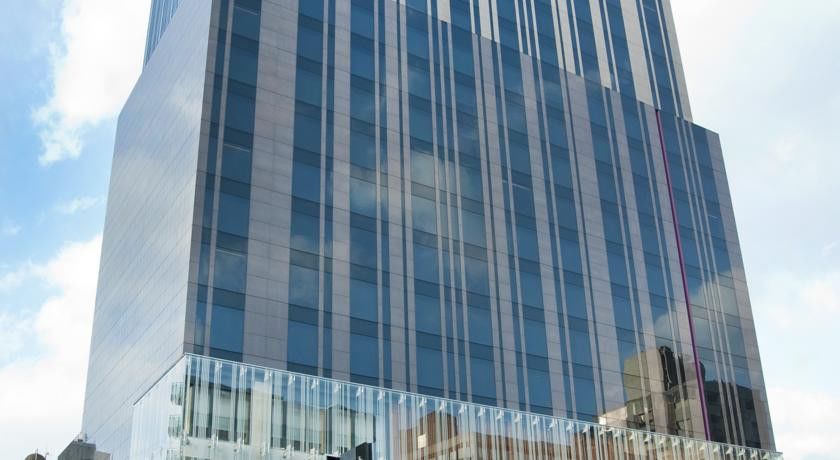 The Okura Prestige Taipei Hotel Bagian luar foto The building's facade